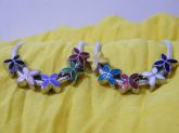 REF: B07C FLOR DE 4 PETALAS AZUL